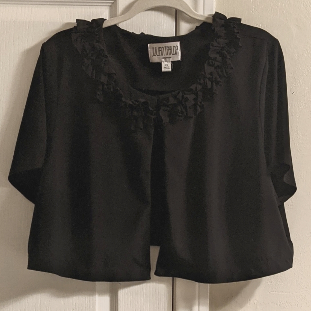 Black bolero shrug
